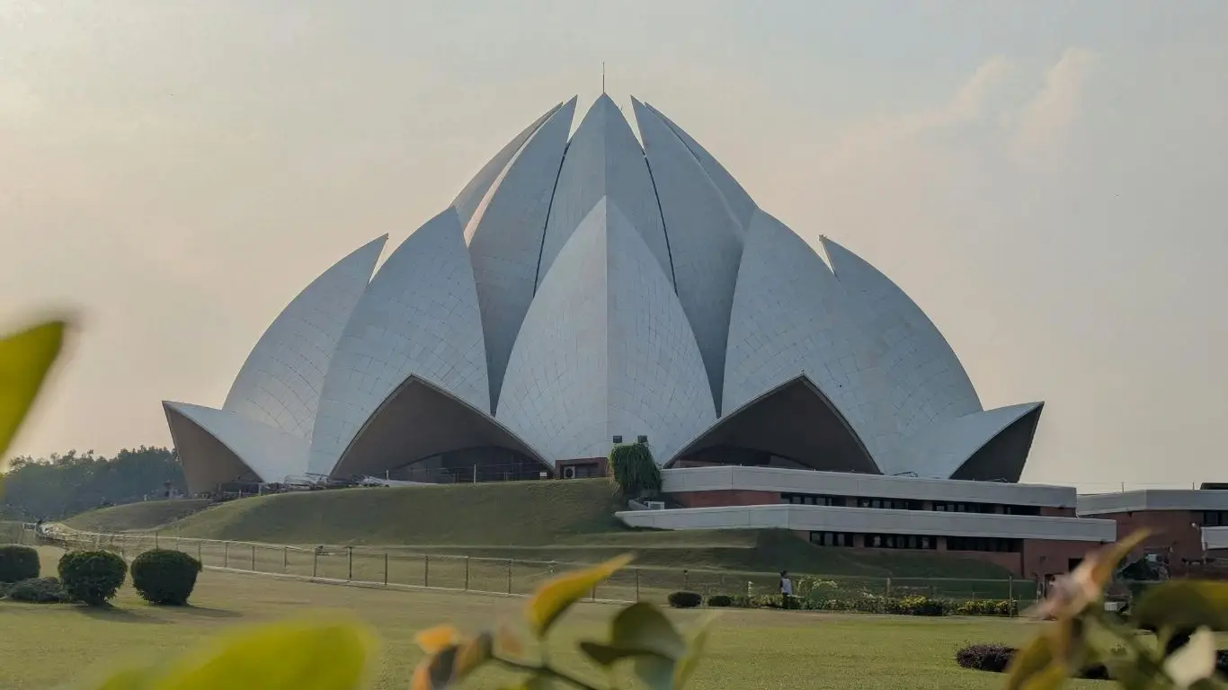 Lotus Temple in Delhi, India